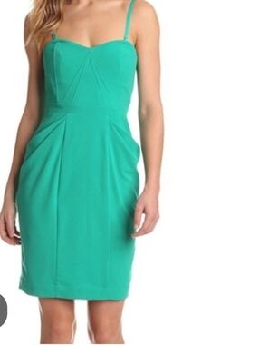 YA Los Angeles dress green wear with or without straps Med zipper back 🏝